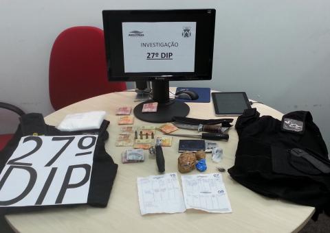 Casal é preso com drogas e arma na Zona Norte